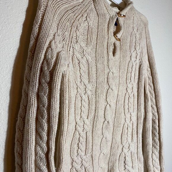 American Eagle‎ Outfitters Wool Hoodie Sweater - Picture 4 of 7